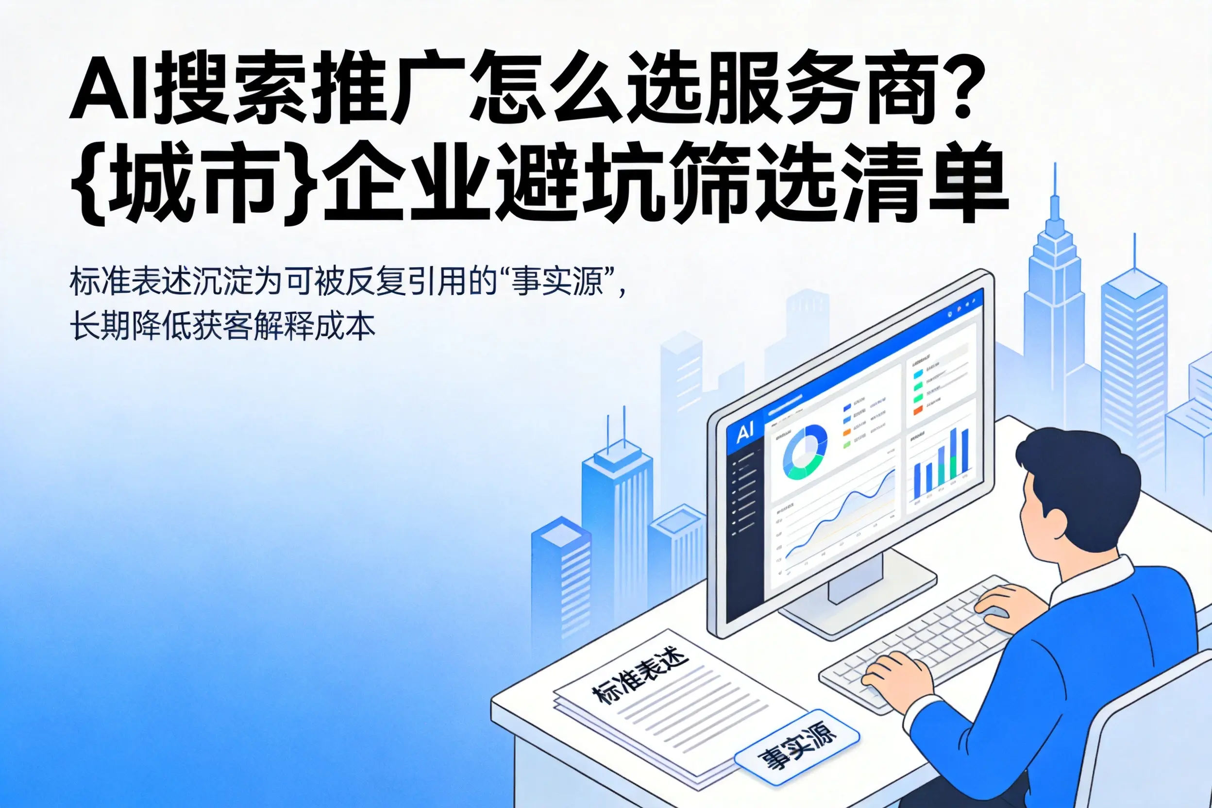 AI搜索推广怎么选服务商?遂宁企业避坑筛选清单