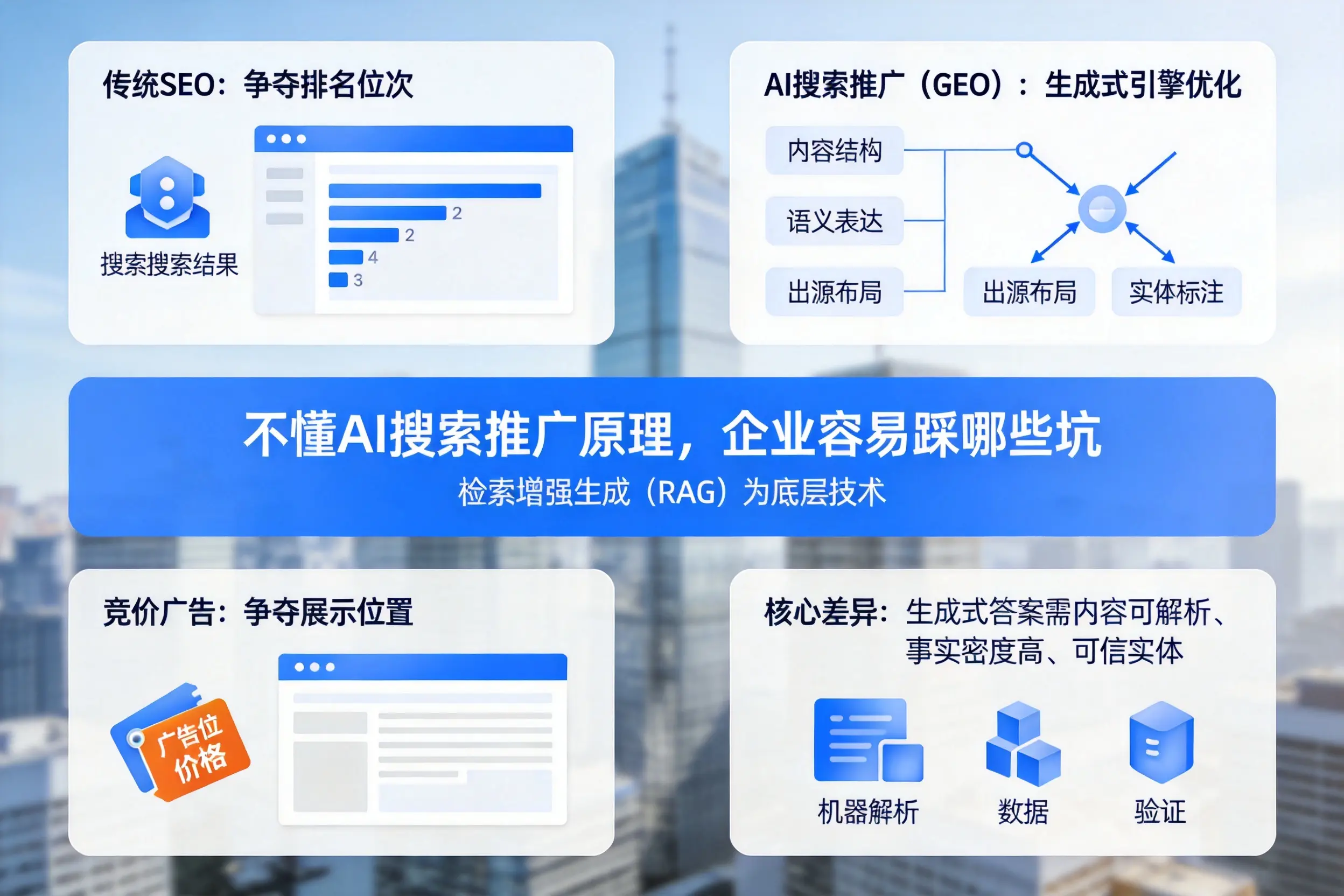 不懂AI搜索推广原理，遂宁企业容易踩哪些坑